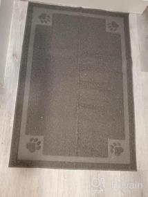 img 5 attached to Large Waterproof Pet Feeding Mat For Dogs And Cats - 24" X 36" Flexible, Easy To Clean, And Non-Slip - Best For Coffee Lovers!