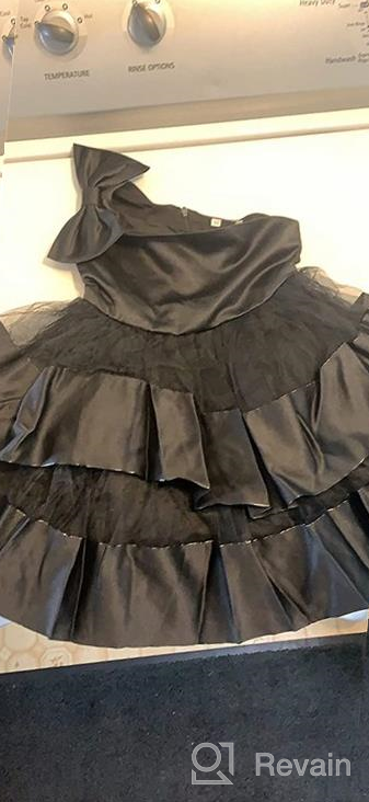 img 1 attached to 🎀 Girls' Clothing Dresses with Bowknot Pageant Dresses Hair Accessories review by Tara Clark