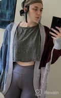 img 1 attached to Women'S Long Sleeve Color Block Cable Knit Cardigan Sweater Open Front Outwear review by Kyle Deel