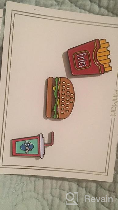 img 1 attached to Enamel Lapel Pin For Foodies By PinMart review by Michael Ramu