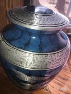 img 1 attached to Wings Of Freedom: Handcrafted Cremation Urn For Adult Human Ashes - Choose Smartchoice For A Beautiful Funeral Memorial review by Charlie Maadhadians