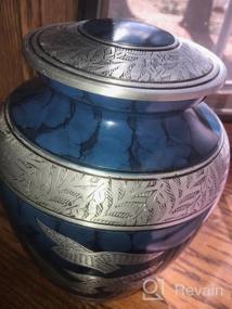 img 8 attached to Wings Of Freedom: Handcrafted Cremation Urn For Adult Human Ashes - Choose Smartchoice For A Beautiful Funeral Memorial