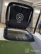 img 1 attached to Improve Your Game With Spornia SPG-7 Golf Practice Net – Automatic Ball Return, Target Sheet & Two Side Barriers review by Hector Szymczak