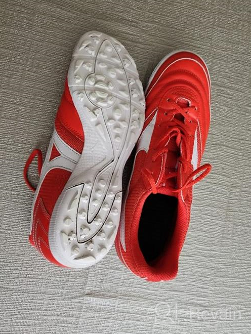 img 1 attached to 👟 Mizuno Football Futsal White Highriskred Men's Shoes: Superior Performance and Style review by Joseph Morris