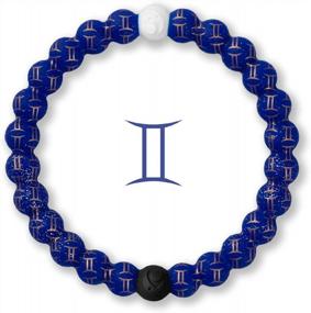 img 4 attached to Lokai Zodiac Sign Silicone Beaded Bracelet - Astrology Fashion Jewelry For Women & Men, Slide-On Fit, Gifts For Women.