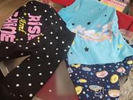 img 1 attached to Girls Long Sleeve Cotton Pajamas Snug-Fit Sleepwear Set review by Negil Dunnigan
