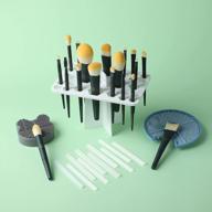 18pcs makeup brush set shaded spruce and makeup brushes cleaning set logo