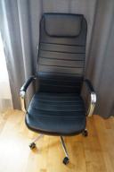 img 3 attached to Chair Chair Bureaucrat KB-9N/ECO, Wheels, Eco-leather, black [kb-9n/eco/black] review by Micha Chmielewski ᠌