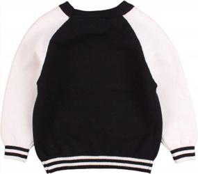 img 3 attached to Cozy Up Your Little Ones With Peecabe’S Knitted Casual Sweaters- Perfect For Infant And Toddler Boys And Girls Aged 1-5 Years!
