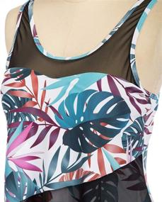 img 2 attached to Kate Kasin Athletic Swimsuit Boyshorts Women's Clothing ~ Swimsuits & Cover Ups