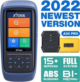 img 4 attached to Улучшенный обратнонаправленный сканер XTOOL A30 Pro (2022) - Диагностика полной системы, обратнонаправленное управление, прокачка ABS-тормозов и многое другое.