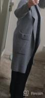img 1 attached to Prinbara Long Knit Cardigan With Pockets: Women'S Casual Open-Front Sweater Jacket With Draped Sleeves review by Jon Dugan