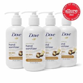img 2 attached to Dove'S Antibacterial Hand Sanitizer With Moisturizing Shea Butter And Vanilla - Protects Against 99.99% Germs And Lasts For 8 Hours (Pack Of 4)