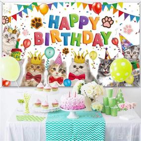 img 1 attached to 🎉 Birthday Backdrop Photography Background Decorations - Optimal Event & Party Supplies for Children's Parties