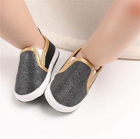 img 3 attached to Trendy ENERCAKE Leather Loafers for Toddler Boys - Stylish Moccasins Shoes and Loafers