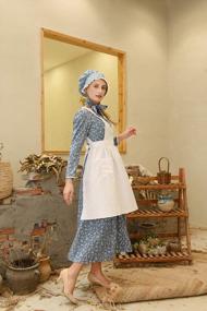 img 2 attached to Step Back In Time: Get The Gorgeous ROLECOS Pioneer Costume Dress For Women