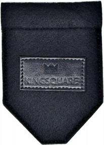 img 3 attached to 🧣 Kingsquare Pocket Square Holder for Blazers: Men's Handkerchief Accessories