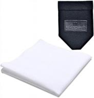 🧣 kingsquare pocket square holder for blazers: men's handkerchief accessories logo