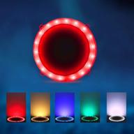 led cornhole lights - blinngo ring or edge lights fit for standard cornhole boards and bags (single color) logo