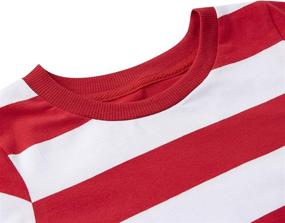 img 1 attached to 👕 Spring Gege Striped T Shirt: A Stylish Choice for Boys' Clothing Tops, Tees & Shirts