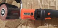 img 1 attached to 1400W Electric Burnishing Machine, Metal Sander Polisher For Wood And Stainless Steel With 8 Variable Speeds, Lock Switch, Auxiliary Handle (UL Certified) review by Matthew Ciula