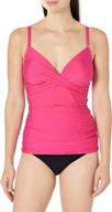 👙 stylish and adjustable calvin klein tankini swimsuit: explore women's clothing collection via swimsuits & cover ups logo