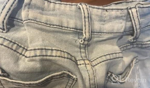 img 1 attached to 👖 FREDD MARSHALL Wrinkled Stretch Boys' Jeans: A Stylish and Trendy Choice for Fashionable Kids review by David Miller