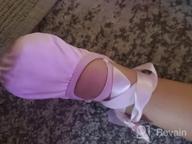 img 1 attached to STELLE Ballet Slippers Gymnastics Ribbon Girls' Shoes review by Michael Shim