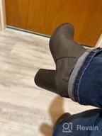 img 1 attached to Women'S Chic Chunky Heel Booties - TOETOS Chicago Ankle Boots review by Jarrod Zuvers