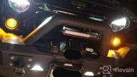 картинка 1 прикреплена к отзыву Front LED Turn Signal Light Compatible With 2007-2017 Jeep Wrangler JK | LITEWAY Fender Side Marker Parking Lights от Evan Austin