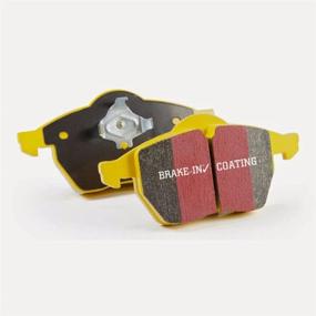 img 4 attached to 🔥 EBC Brakes DP41666R Yellowstuff Performance Brake Pads for Street and Track Use