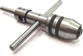 img 3 attached to 2-Pc Tap Wrench Set: 1/16"-1/4" & 1/4"-1/2", Perfect For Tapping, Threading, Drilling And Lathe Work