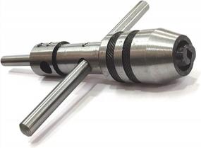 img 2 attached to 2-Pc Tap Wrench Set: 1/16"-1/4" & 1/4"-1/2", Perfect For Tapping, Threading, Drilling And Lathe Work