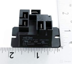 img 1 attached to ⚙️ Golf Cart Charger Repair Kit: Club Car Powerdrive 2 Charger - (1x SPST 30A 48VDC Relay, 1x 30A Rectifier, 1x Breaker Circuit)