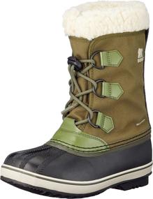 img 4 attached to 🥾 Sorel Youth Nylon Winter Quarry Boys' Boots with Shoes