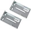 effortlessly install rear mount drawer slides with knobonly 10 pair brackets for cabinets with frames logo