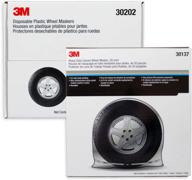🔵 3m disposable plastic wheel maskers, 12-15 inch, 125/box, 1 case logo