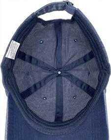 img 2 attached to Waldeal Women'S DIY Vintage Baseball Cap For Distressed Denim Style