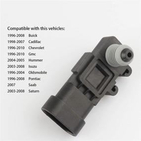 img 2 attached to 🚗 Fuel Tank Pressure Sensor for Chevy, Buick, GMC, Cadillac, Pontiac - Avalanche, Suburban, Express, Impala, Silverado, Tahoe, Sierra, Yukon - EVAP Vapor Vent Fuel Pressure Sensor (16238399)