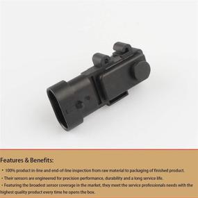 img 1 attached to 🚗 Fuel Tank Pressure Sensor for Chevy, Buick, GMC, Cadillac, Pontiac - Avalanche, Suburban, Express, Impala, Silverado, Tahoe, Sierra, Yukon - EVAP Vapor Vent Fuel Pressure Sensor (16238399)