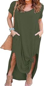 img 2 attached to Kancystore Womens Summer Casual Dresses Women's Clothing for Swimsuits & Cover Ups