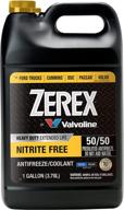 zerex extended life nitrite-free hd 50/50 antifreeze/coolant 1 gallon - prediluted & ready-to-use logo