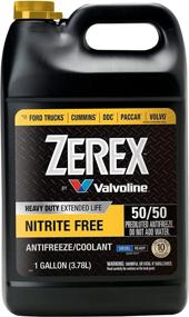 img 4 attached to Zerex Extended Life Nitrite-Free HD 50/50 Antifreeze/Coolant 1 Gallon - Prediluted & Ready-to-Use