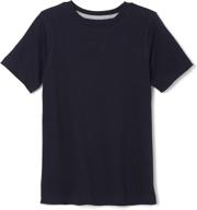 👕 boys' french toast short sleeve crewneck tops, tees & shirts logo