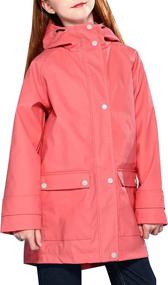 img 4 attached to Maoo Garden Lightweight Waterproof Windbreaker Boys' Clothing - Jackets & Coats