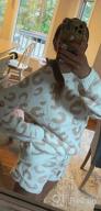 img 1 attached to Stay Cozy And Stylish With MEROKEETY Women'S Fuzzy Fleece Leopard Pajama Set review by Chris Pinkney