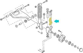 img 3 attached to 10L0L Поворотный кулак Yamaha Electric JW1 F3512 00