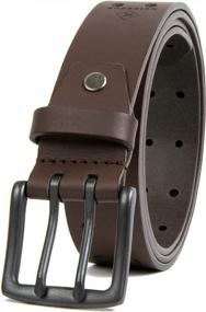 img 3 attached to Upgrade Your Style With Kolossus: Top Grain Leather Men'S Belts
