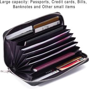 img 3 attached to Passport Universal Multifunctional Anti Theft Large Capacity Women's Handbags & Wallets ~ Wallets