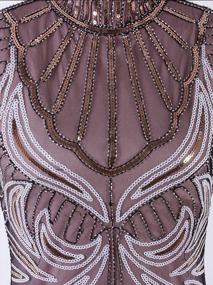 img 1 attached to Vintage Art Deco Flapper Charleston Dresses: VIJIV Women'S Embellished 1920S Great Gatsby Inspired Collection